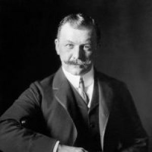 (Eingeschränkte Rechte für bestimmte redaktionelle Kunden in Deutschland. Limited rights for specific editorial clients in Germany.) Lehár, Franz *30.04.1870-24.10.1948+Composer, Austria- Portrait- 1907 (Photo by Jacob Hilsdorf/ullstein bild via Getty Images)